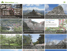 Tablet Screenshot of mercantour.info